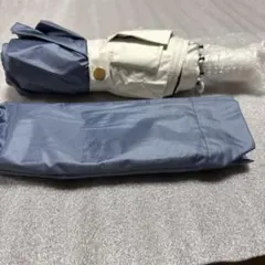 未使用　折りたたみ傘 日傘 晴雨兼用 雨傘　ワンタッチ 自動開閉&折り畳みカバン