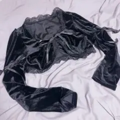 【SHEIN】ベロアボレロ