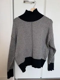 ITEMS URBAN RESEARCH ヘリンボーンニットセーター