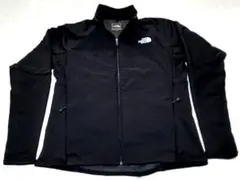 THE NORTH FACE ブラックジャケット　ランニングジャケット　黒