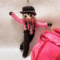 男の子☆あみぐるみストラップ☆ハンドメイド♪フィギュア