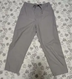 グレー イージーパンツ　メンズL