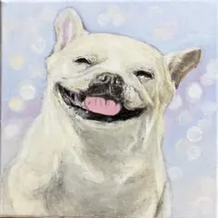 フレンチブルドッグ 絵画 キャンバスアート