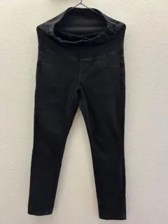 マタニティ スキニーパンツ ブラック M ユニクロ