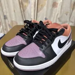 Nike Air Jordan 1 Low ブラック/パープル/オレンジ