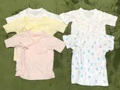 UNIQLO 西松屋 赤ちゃん本舗 ベビー肌着 5枚セット 50-60cm