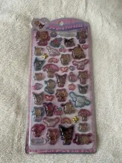 うるちゅるポップシール　サンリオ　日焼けキティ　シナモン　ポチャッコ　正規品