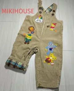 MIKIHOUSE　ミキハウス　オズの魔法使い　コーデュロイオーバーオール　80