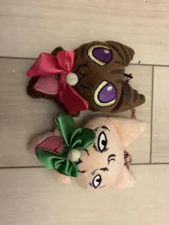 猫のぬいぐるみ2体セット