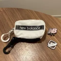 new balance golf ゴルフ ボールポーチ マーカーセットのサムネイル