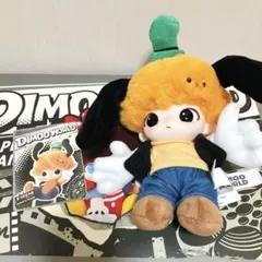 DIMOO WORLD × DISNEY ぬいぐるみ キーチェーン グーフィー
