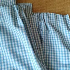 カーテンチェック柄