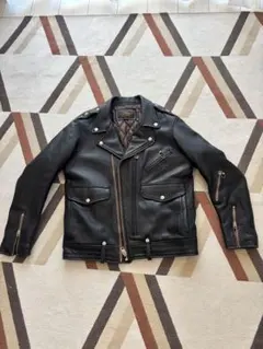 【希少】NEIGHBORHOOD スウェード　レザー　ジャケット ヴィンテージ 90～00s Unknown スウェードレザー ブルゾン イノシシ 本革 革