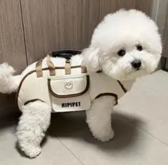 調節可能ショルダー小型犬ハーネス　小型犬ハンドルキャリー　バッグ　お散歩