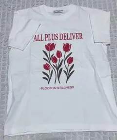 ALLPLUS DELIVER Tシャツ　白