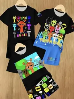スプランキー Tシャツ ハーフパンツ セットアップ110 120