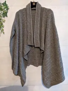 ポンチョカーディガン