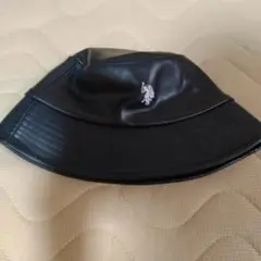 U.S.POLO ASSN. メンズバケットハット　ブラック