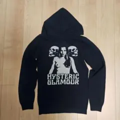 HYSTERIC GLAMOUR スカルガールプリント パーカー