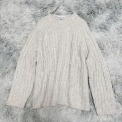 【SEASON REASON】ニット (L) 長袖 ベージュ