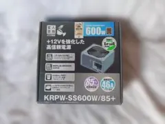 玄人志向 ATX電源 KRPW-SS600W/85+
