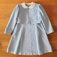 petit mild mini フォーマル セレモニー ワンピース 水色