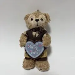 ⭐︎ ダッフィー ぬいば バレンタイン スウィート ストラップ ぬいぐるみ
