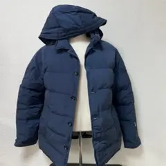 ソフネット フード付き ダウンジャケット　裏地スター（星） Lサイズ メンズ