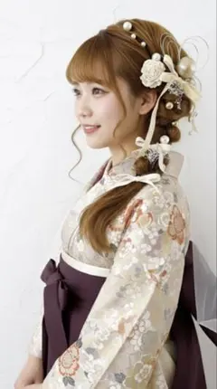 髪飾り ベルベットリボン 成人式 卒業式 結婚式 前撮り 袴