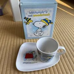 スヌーピー マグカップとプレートセット