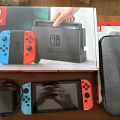 【完品・液晶美品】Nintendo Switch 本体 旧型 未対策機 動作良好