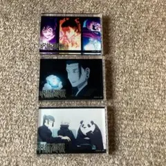 呪術廻戦 ダイソー アクリルブロック 真人・夏油傑・集合 セット 東堂・虎杖