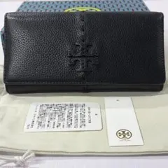 新品未使用】トリーバーチ 長財布 マックグロー ブラック - メルカリ