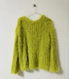 green label relaxing ニット