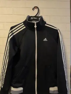 レア!アディダス ジャージ トラックジャケット 黒 サイズ