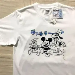 ●新品タグつき●ユニクロ ミッキーマンガアートTシャツ フジオプロダクション