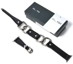 未使用 TOGA TOO トーガ 携帯 スマホ フォンストラップ 牛革×ナイロン