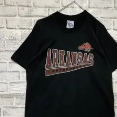 USA製90sヴィンテージTシャツ！シングルステッチ　ブラック半袖古着M79