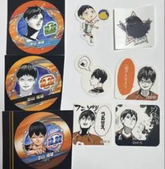 ハイキュー　影山飛雄　Vリーグ ハイキュー展　フレークシール　バースデイ