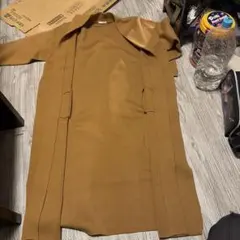 ブラウン ロングコート Mサイズ