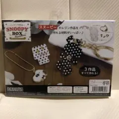 レジンで作る　スヌーピーボックス モノトーン　FUK-90