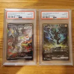 PSA10連番　ポケモンカード レシラムex ゼクロムex ブラックホワイト
