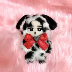 すのチル 着ぐるみ 黒 ダルメシアン 犬