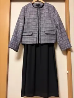 【卒業・入学】ジャケット＋ワンピースセット 15号