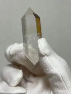 水晶ポイント　ダブルターミネイテッド　原石