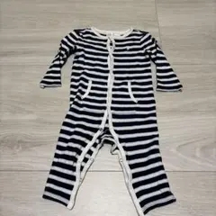 Ralph Lauren ストライプロンパース 70