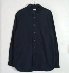 2XL LARGE ニューエラ ボタンダウンシャツ ブラックのサムネイル