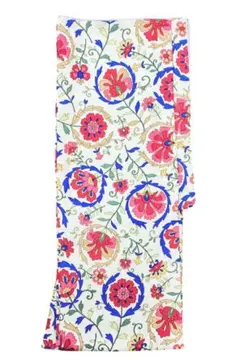 洗える袷着物 小紋 L アイボリー色