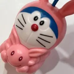 ドラえもん 映画 月面探査記 ウサギ耳 ストラップ ピンク - メルカリ