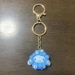 サンリオ ミャクミャク 推しカラー キーホルダー シナモロール ブルー 水色のサムネイル